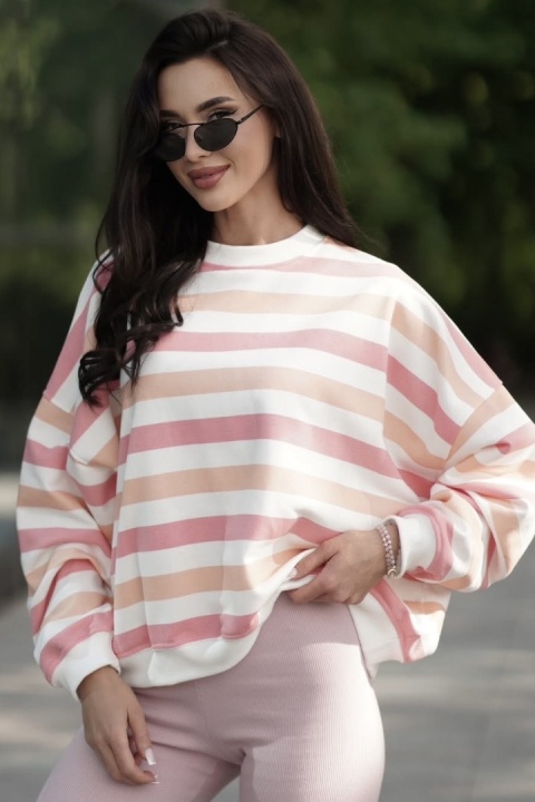 Bluza w paski Lenoshka Multikolor Bluza w paski Lenoshka Multikolor