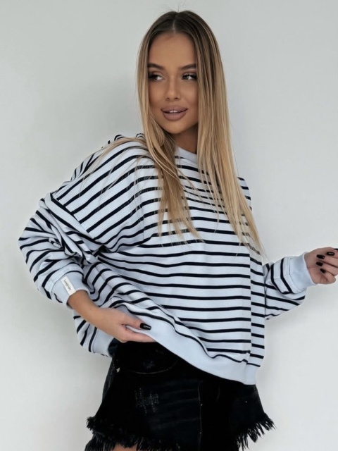 Bluza w paski granatowe Lenoshka Blue Bluza w paski granatowe Lenoshka Blue