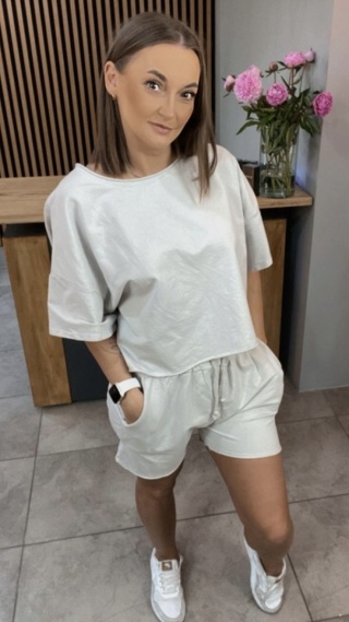 Komplet dresowy iLook Beżowy