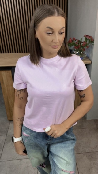 T-shirt MYSTAR Róż Pastelowy
