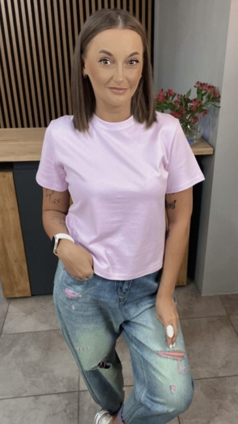 T-shirt MYSTAR Róż Pastelowy T-shirt MYSTAR Róż Pastelowy