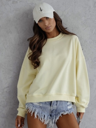Bluza Basic Lenoshka Żółta