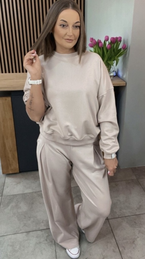 Bluza Basic Lenoshka Fango Bluza Basic Lenoshka Fango