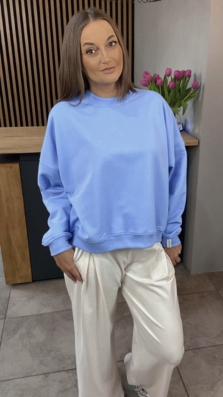 Bluza Basic Lenoshka Sky Blue