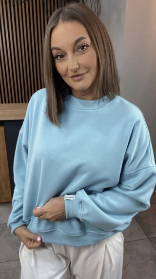 Bluza Basic Lenoshka Turkus