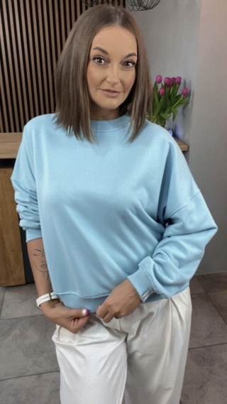 Bluza Basic Lenoshka Turkus