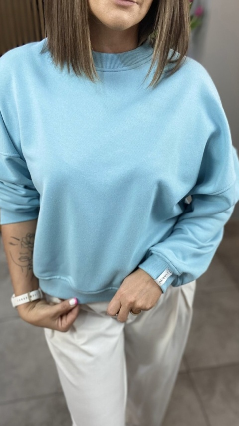 Bluza Basic Lenoshka Turkus Bluza Basic Lenoshka Turkus