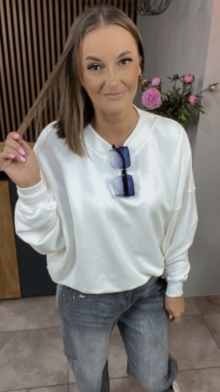 Bluza Basic NOODA Biała