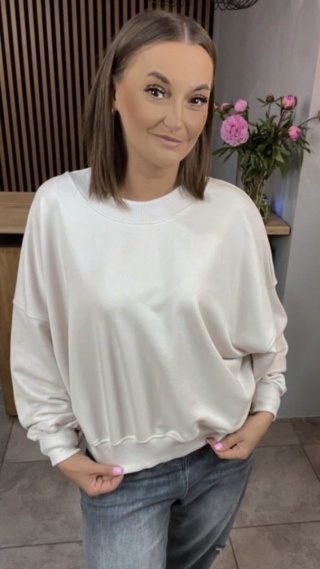 Bluza Basic NOODA Ecru