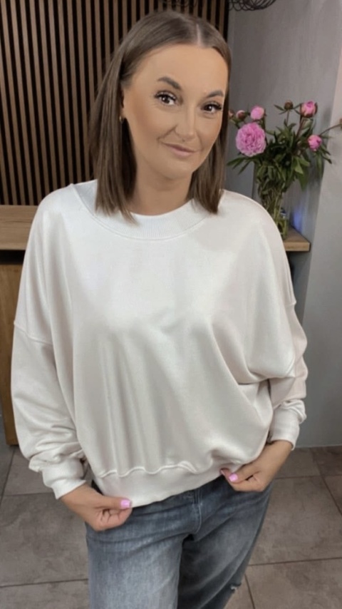 Bluza Basic NOODA Ecru Bluza Basic NOODA Ecru