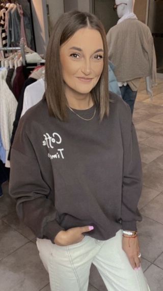 Bluza Coffe Time Czekolada