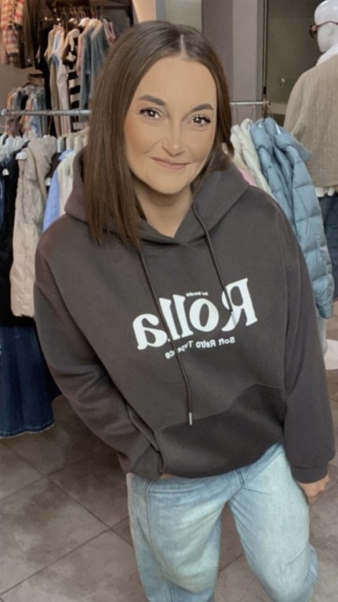Bluza z kapturem ROLLA Czekolada Bluza z kapturem ROLLA Czekolada