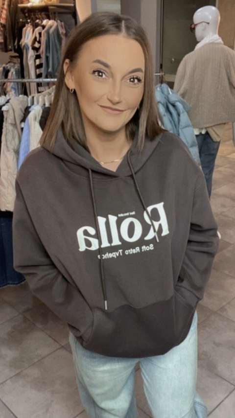 Bluza z kapturem ROLLA Czekolada Bluza z kapturem ROLLA Czekolada