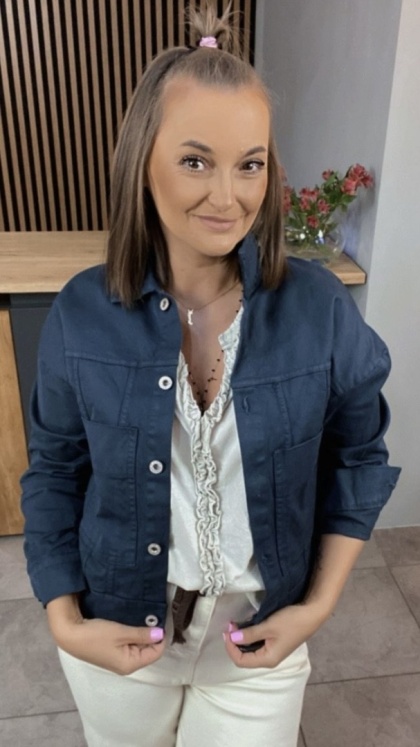 Katana bawełniana THODAMI Granatowa