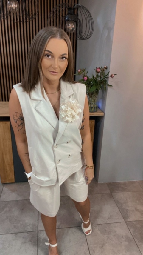 Komplet Elegant By Love Me Piasek