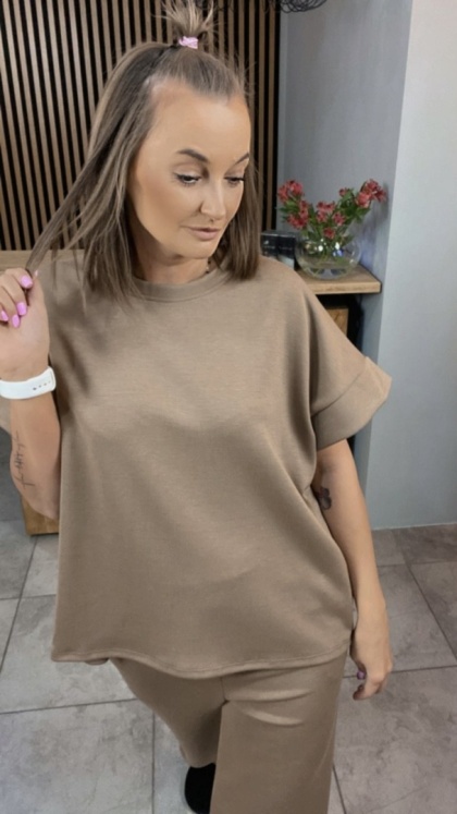 Komplet I Life Camelowy