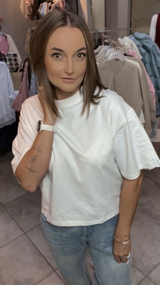 T-shirt Basic Lenoshka Kokos