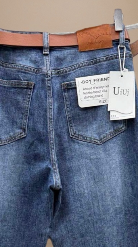 Jeansy Uiuj boyfriend UBF322-3