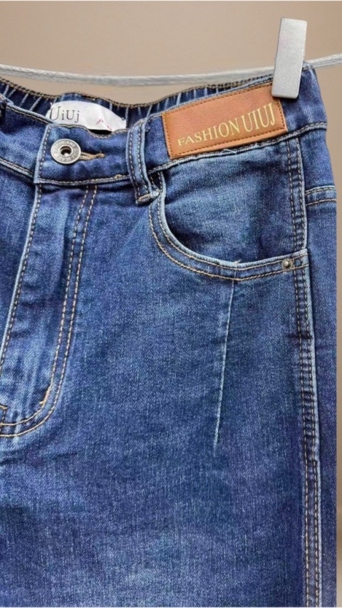 Jeansy Uiuj boyfriend UBF342-3 - luźny krój