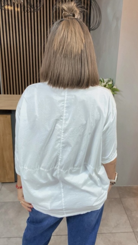 Koszula łączona Wendy Trendy – Biała