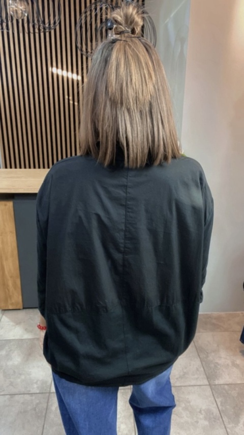 Koszula łączona Wendy Trendy – Czarna