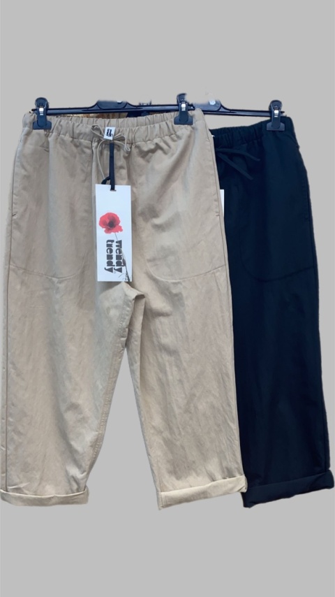 Spodnie troczek Wendy Trendy - Beżowe