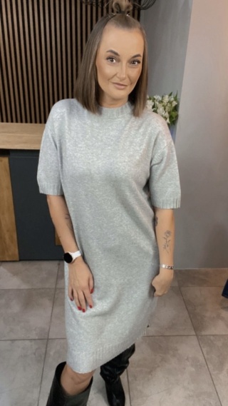 Sukienka dzianinowa Melody - Beżowa