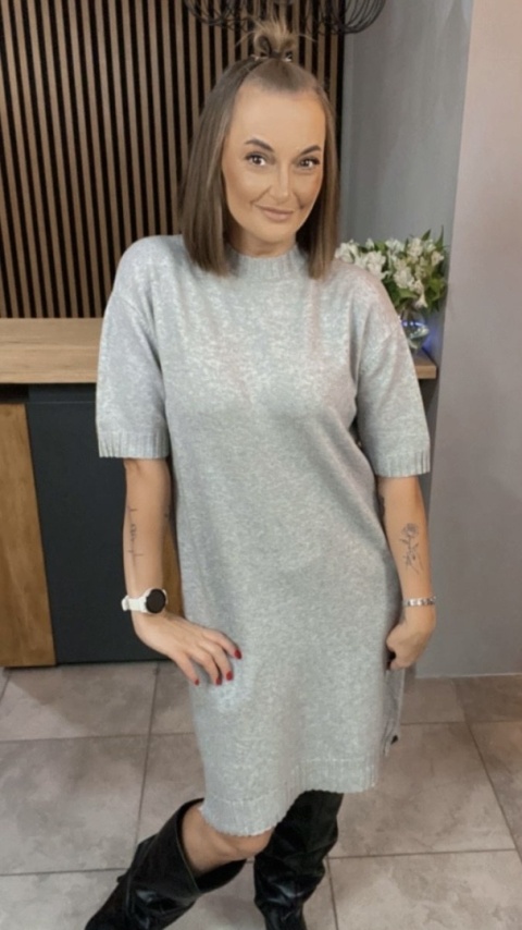 Sukienka dzianinowa Melody - Beżowa