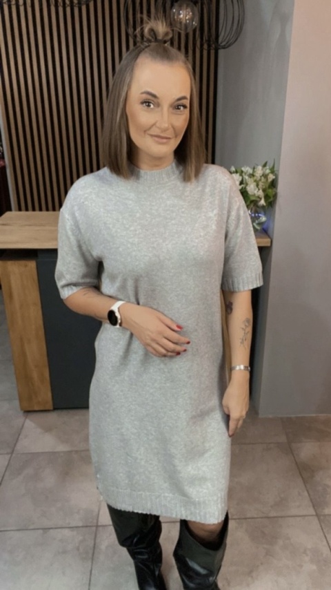 Sukienka dzianinowa Melody - Beżowa