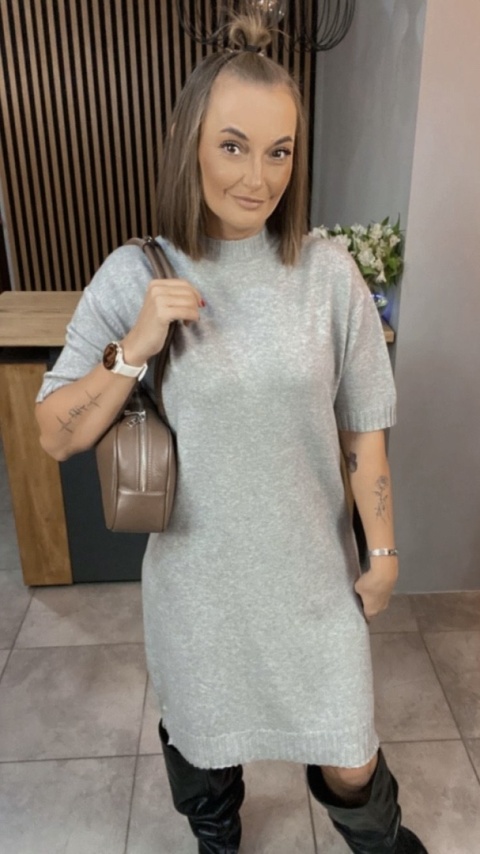 Sukienka dzianinowa Melody - Beżowa