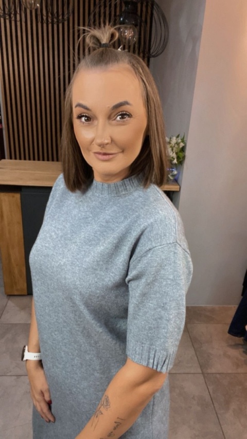 Sukienka dzianinowa Melody – Szara