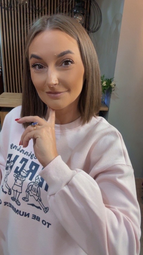 Bluza „EXERCISE" - Puder