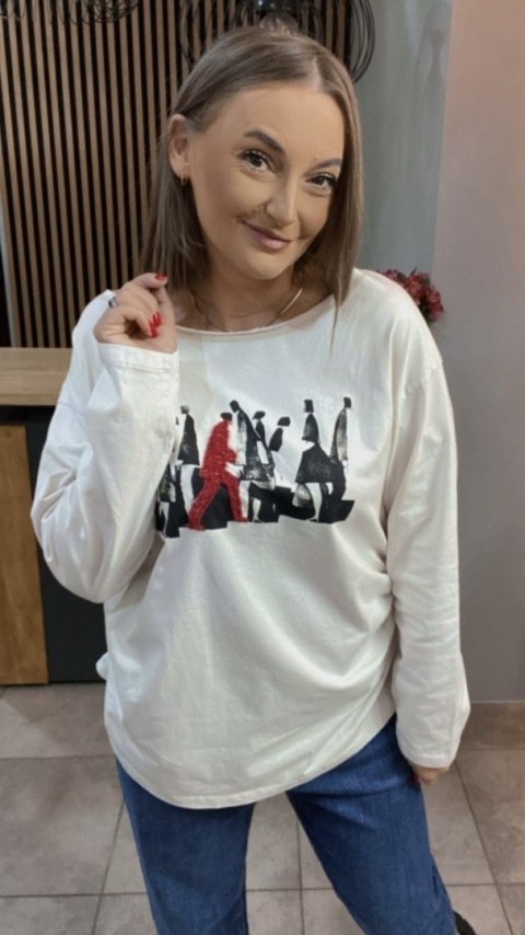 Bluzka Kakamaoo - Śmietanka