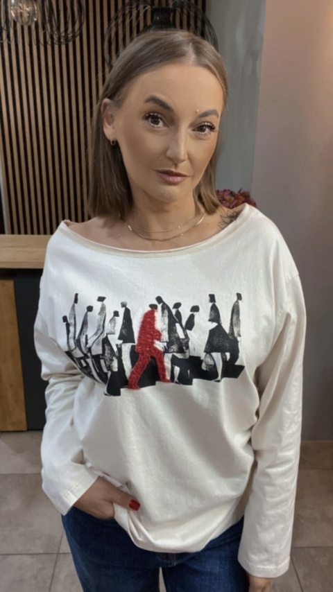 Bluzka Kakamaoo - Śmietanka