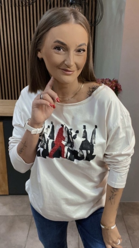 Bluzka Kakamaoo - Śmietanka