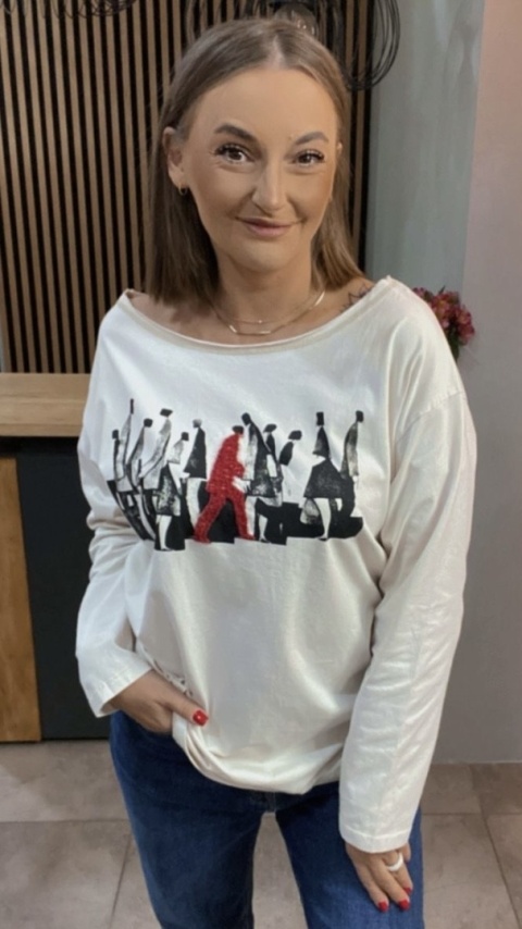 Bluzka Kakamaoo - Śmietanka