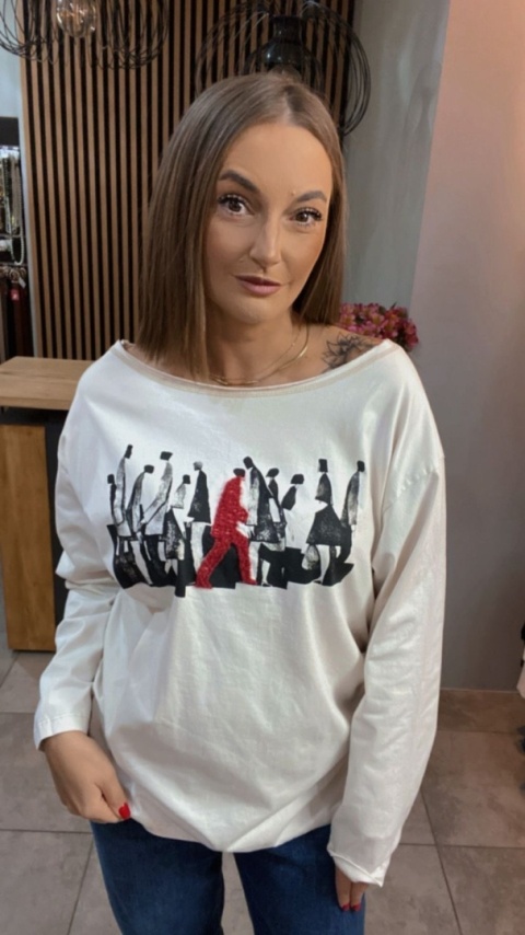 Bluzka Kakamaoo - Śmietanka