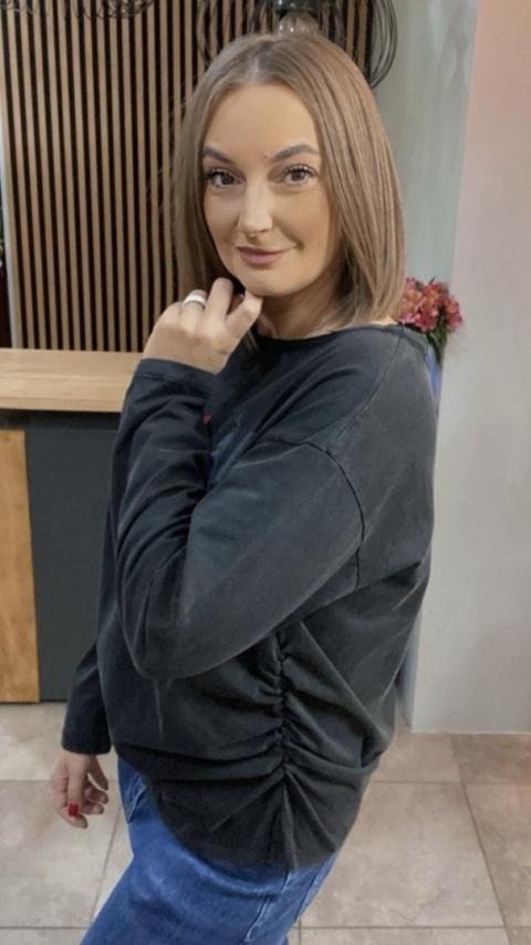 Bluzka Kakamaoo - Grafit