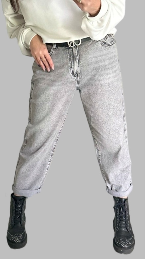 Jeansy Uiuj Boyfriend UBF152-1 – szare