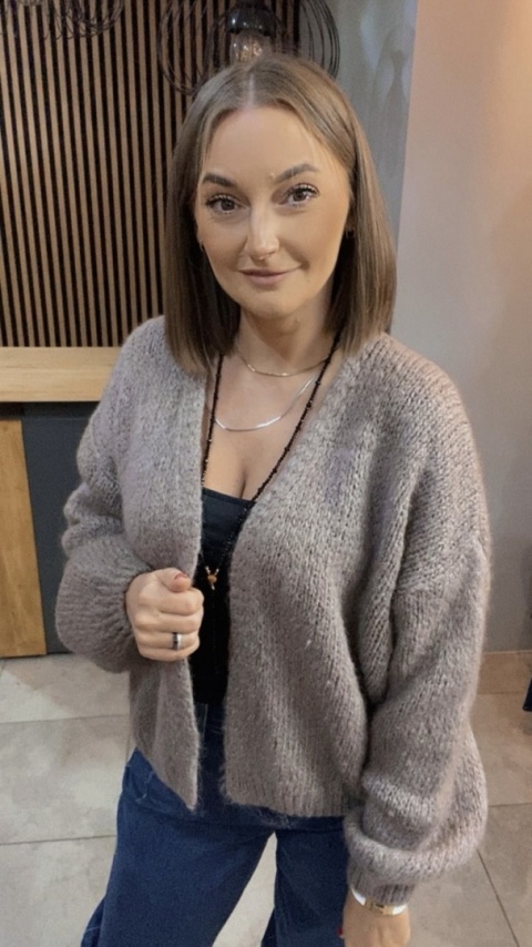 Krótki Kardigan CXL - Fango