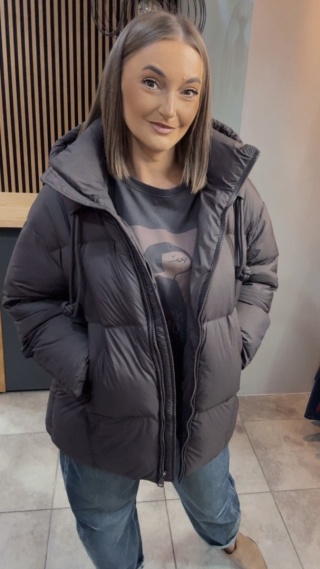 Kurtka puchowa„Nordic” długa