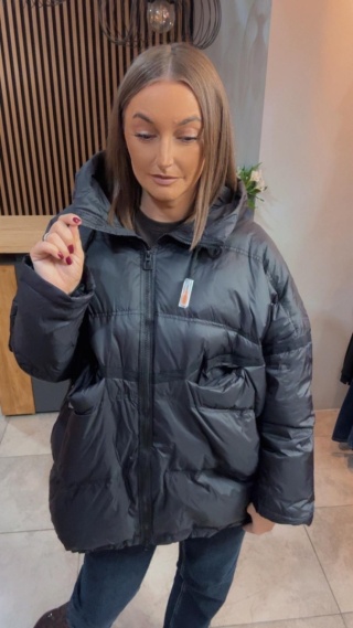 Kurtka „Street Oversize" - Czarna