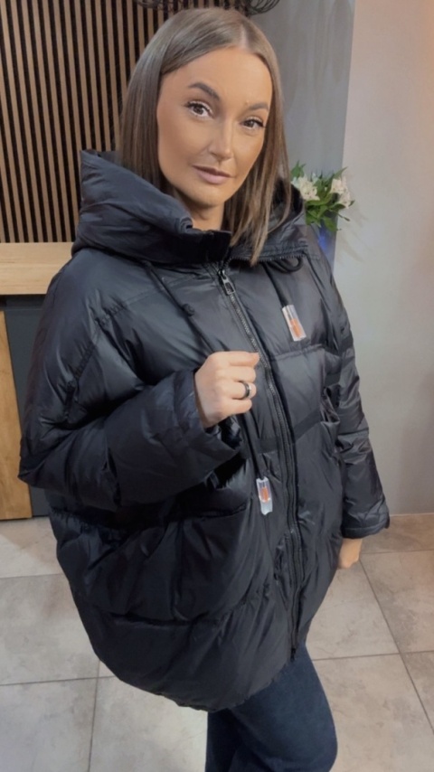 Kurtka „Street Oversize" - Czarna