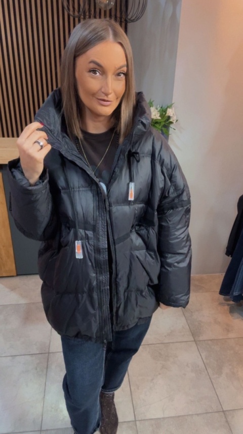 Kurtka „Street Oversize" - Czarna