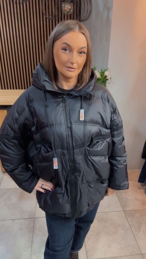 Kurtka „Street Oversize" - Czarna