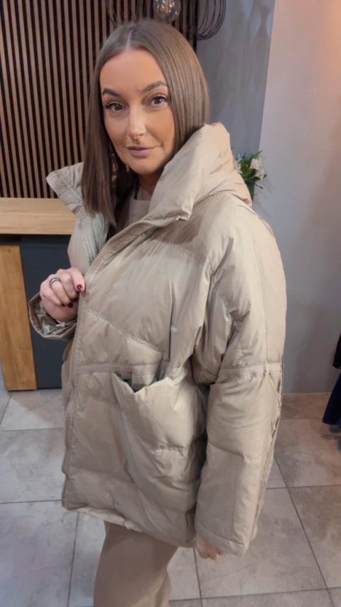 Kurtka „Street Oversize" - Beż