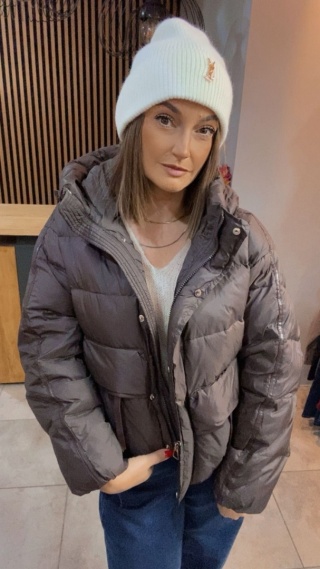 Kurtka puchowa „Aria" - naturalny puch