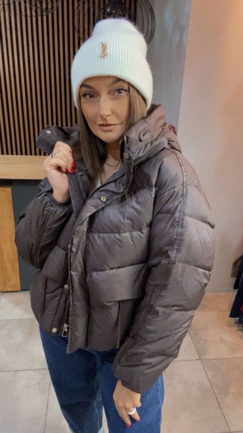 Kurtka puchowa „Aria" - naturalny puch