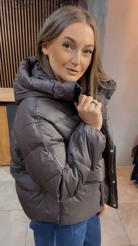 Kurtka puchowa „Aria" - naturalny puch