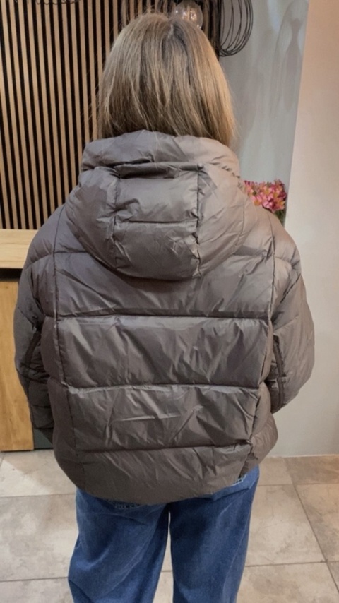 Kurtka puchowa „Aria" - naturalny puch